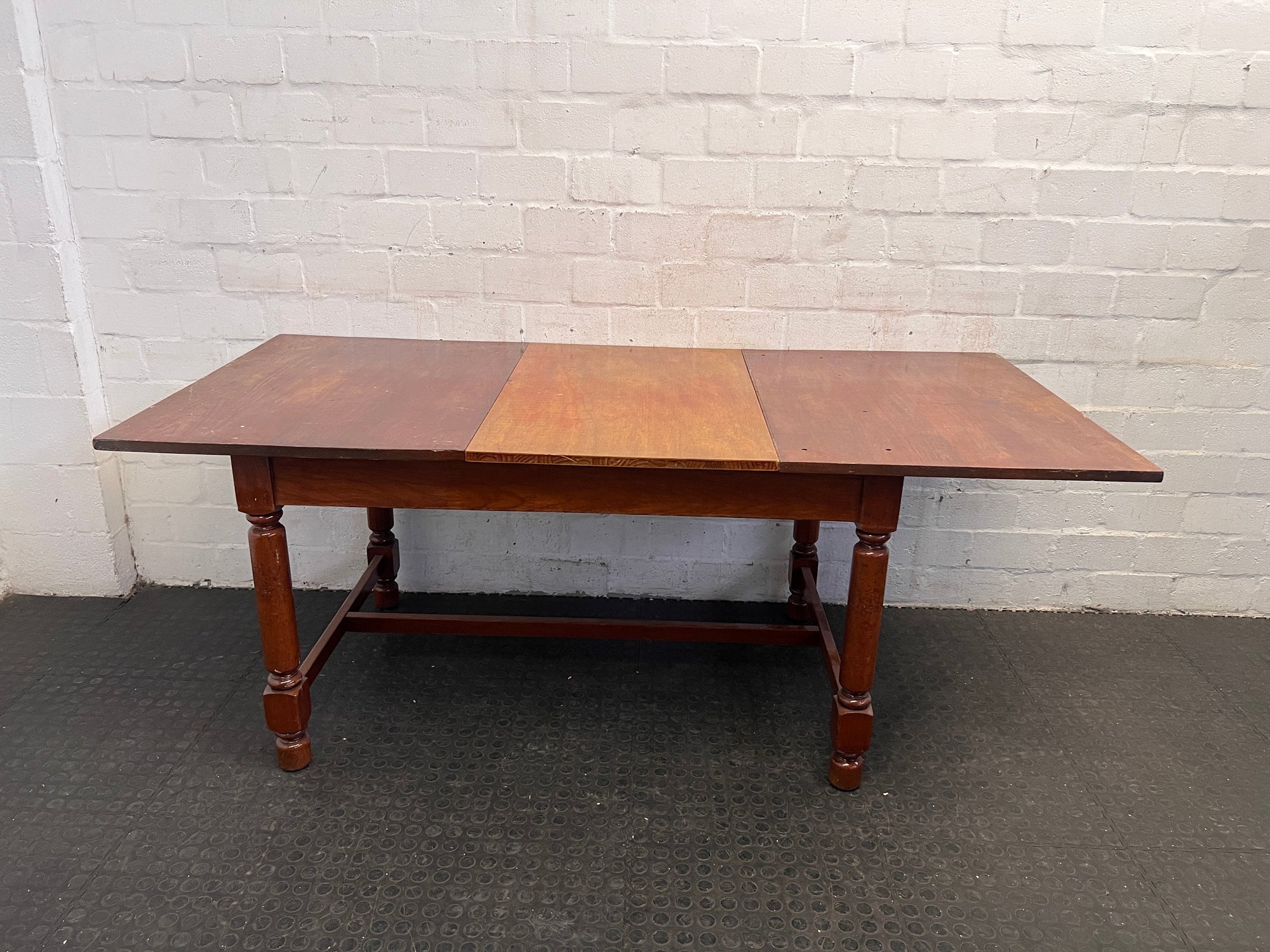 Wooden Eight Seater Extending Dining Room Table