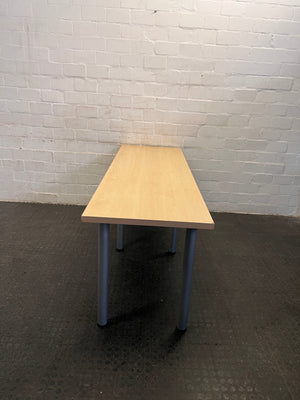 Light Wood Print Single Depth Table (70x195)