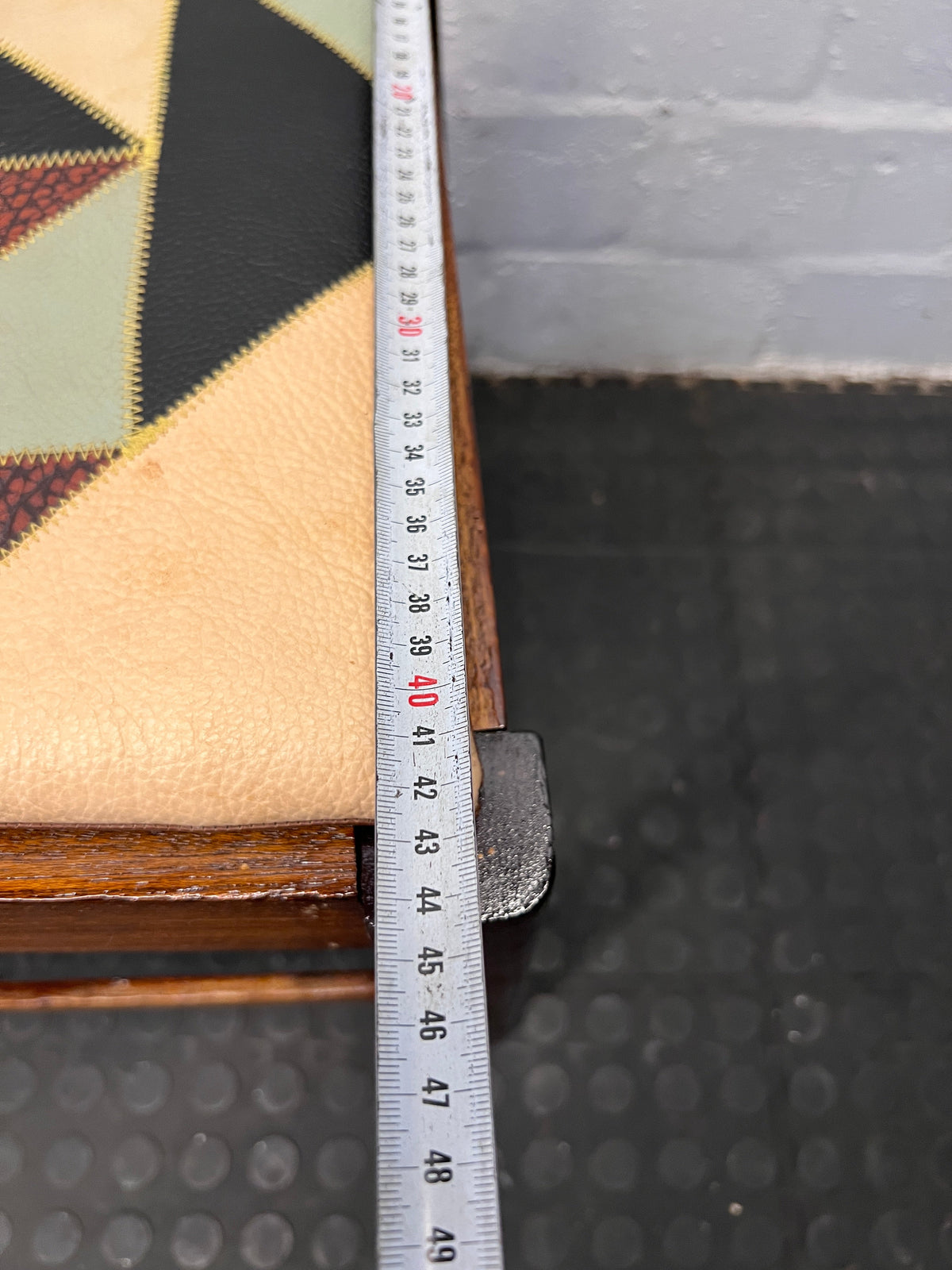 Colour Blocked Wooden Dining Chair (One Slat) - PRICE DROP