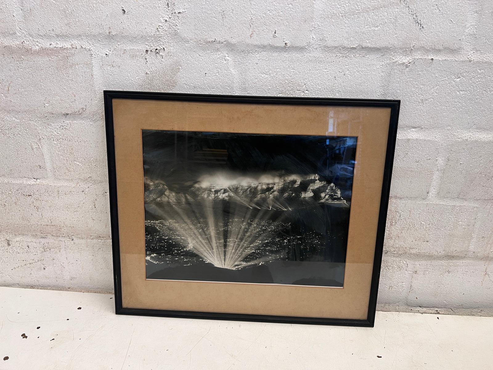 Black & White Light in Cloud Wall Art