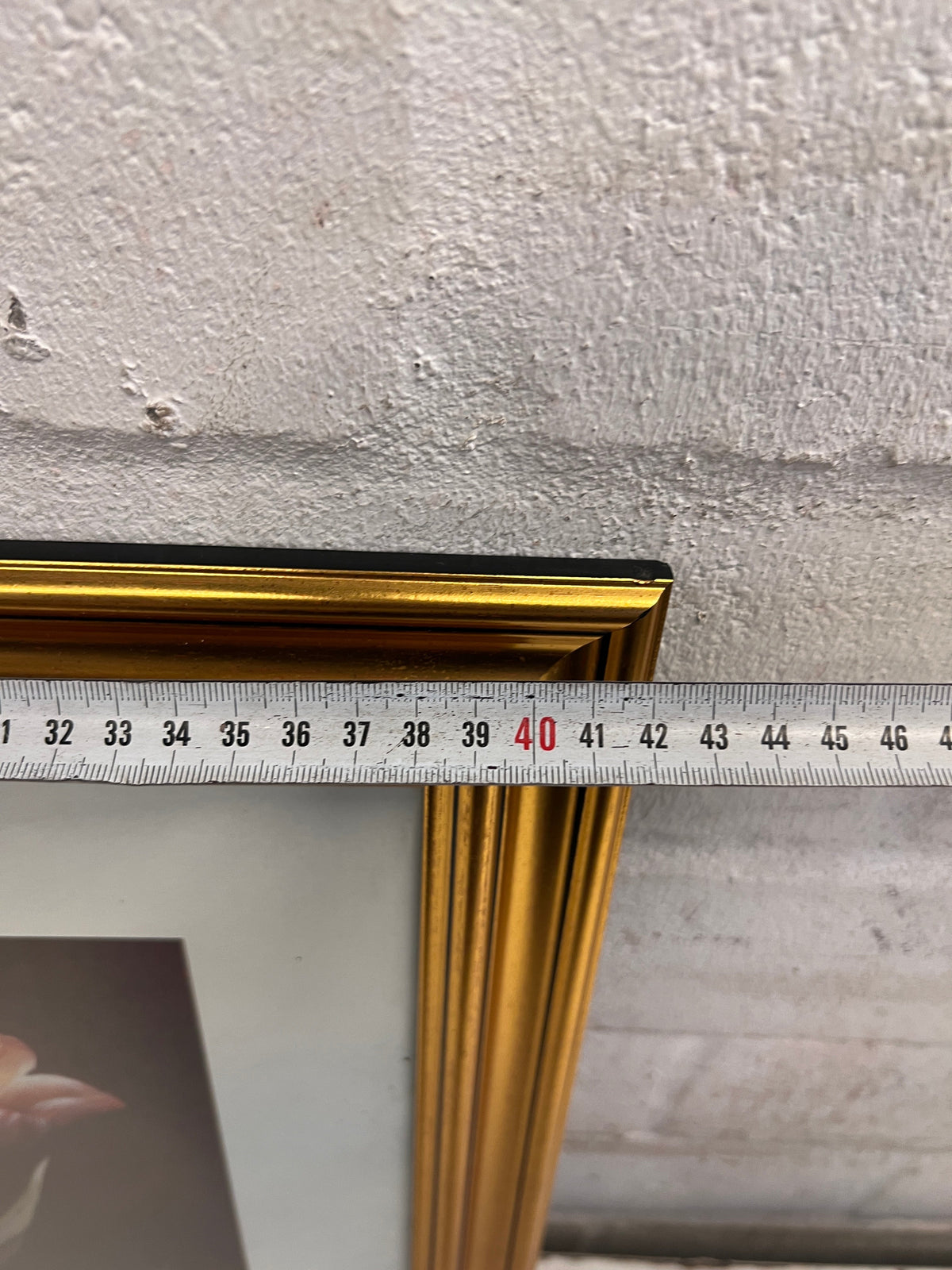 Gold Framed Flower Wall Art