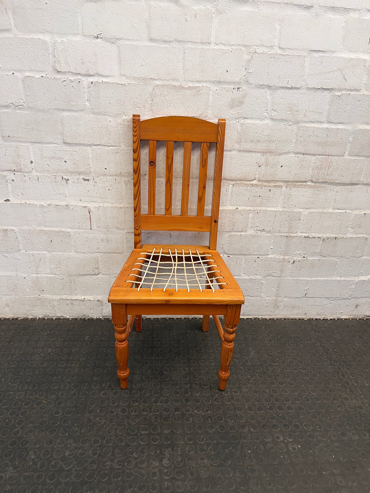 Golden Oak Riempies Chair - PRICE DROP