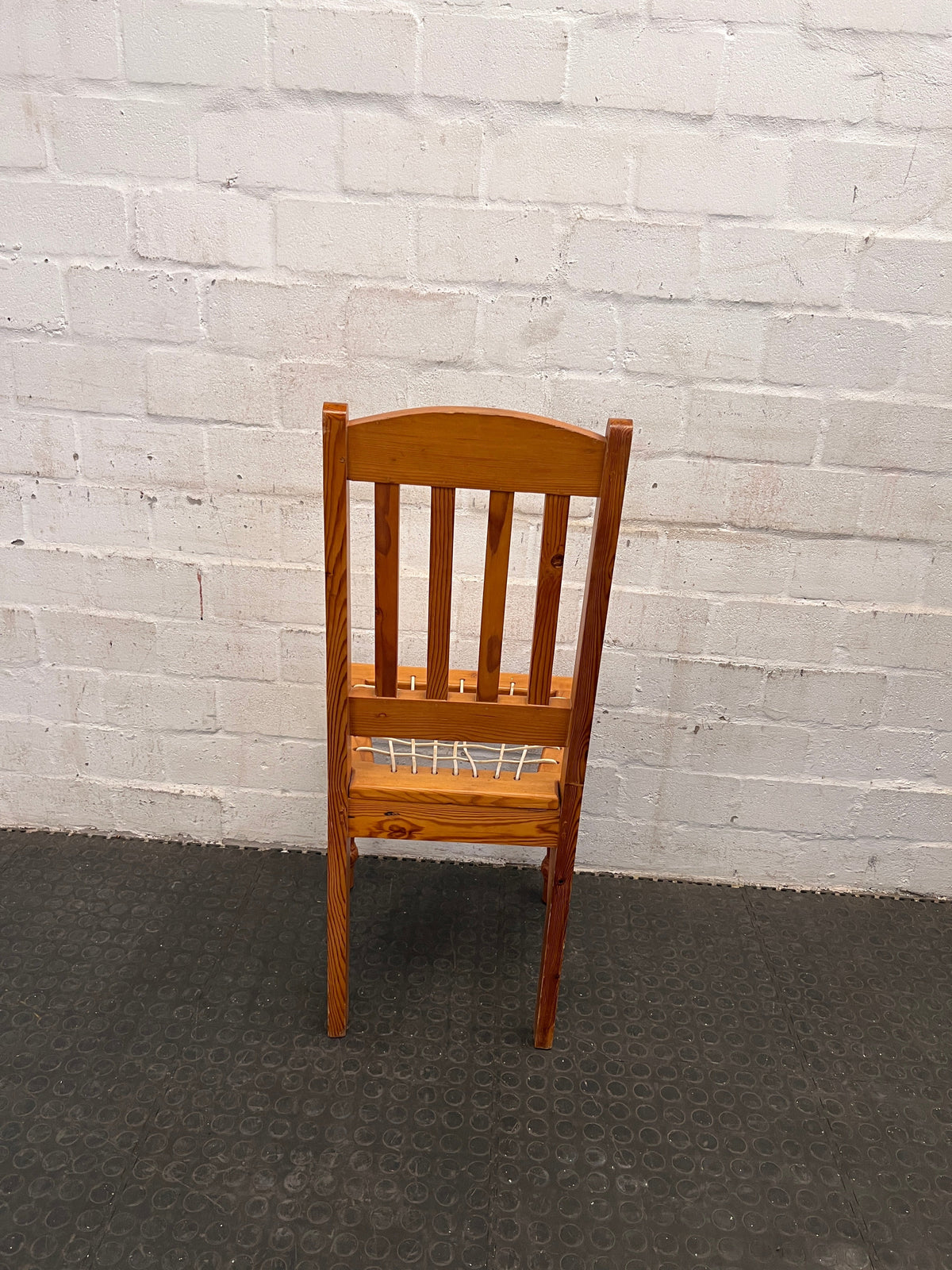 Golden Oak Riempies Chair - PRICE DROP