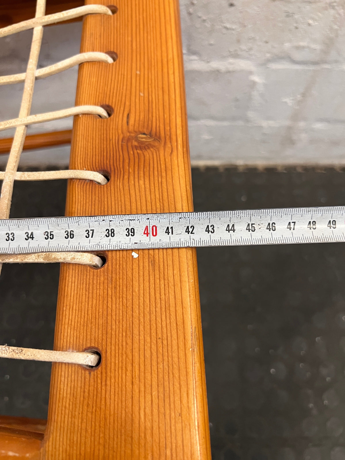 Golden Oak Riempies Chair - PRICE DROP | 2ndhandwarehouse.com