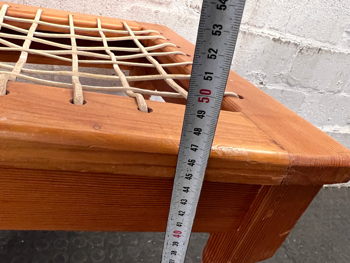 Golden Oak Riempies Chair - PRICE DROP