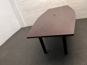Dark Boardroom Table 240 x 120cm