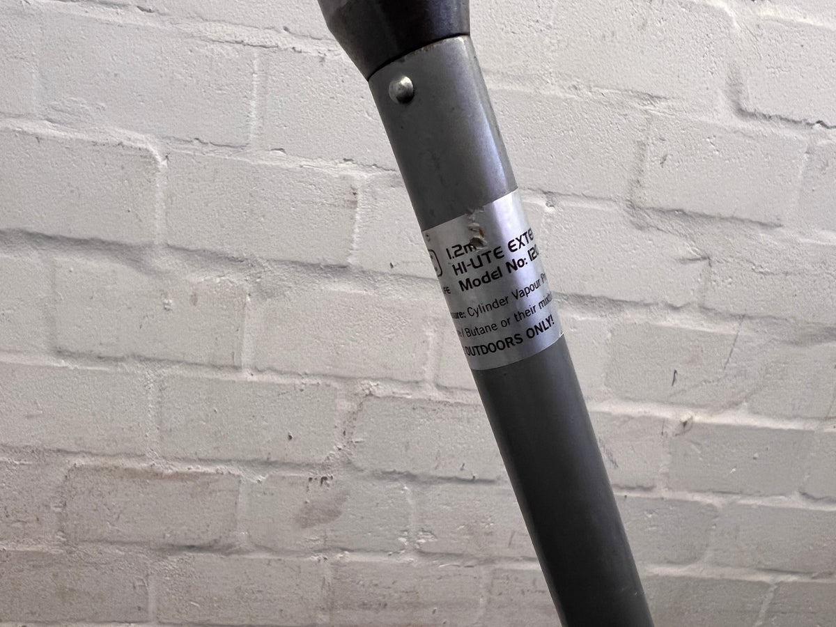 Gas Heater with Extension Pole (for use with gas bottle)(1.8m ) - PRICE DROP