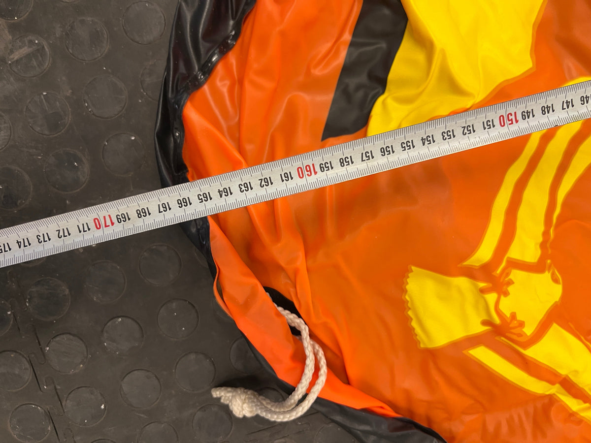 Orange Intex Pool Boat