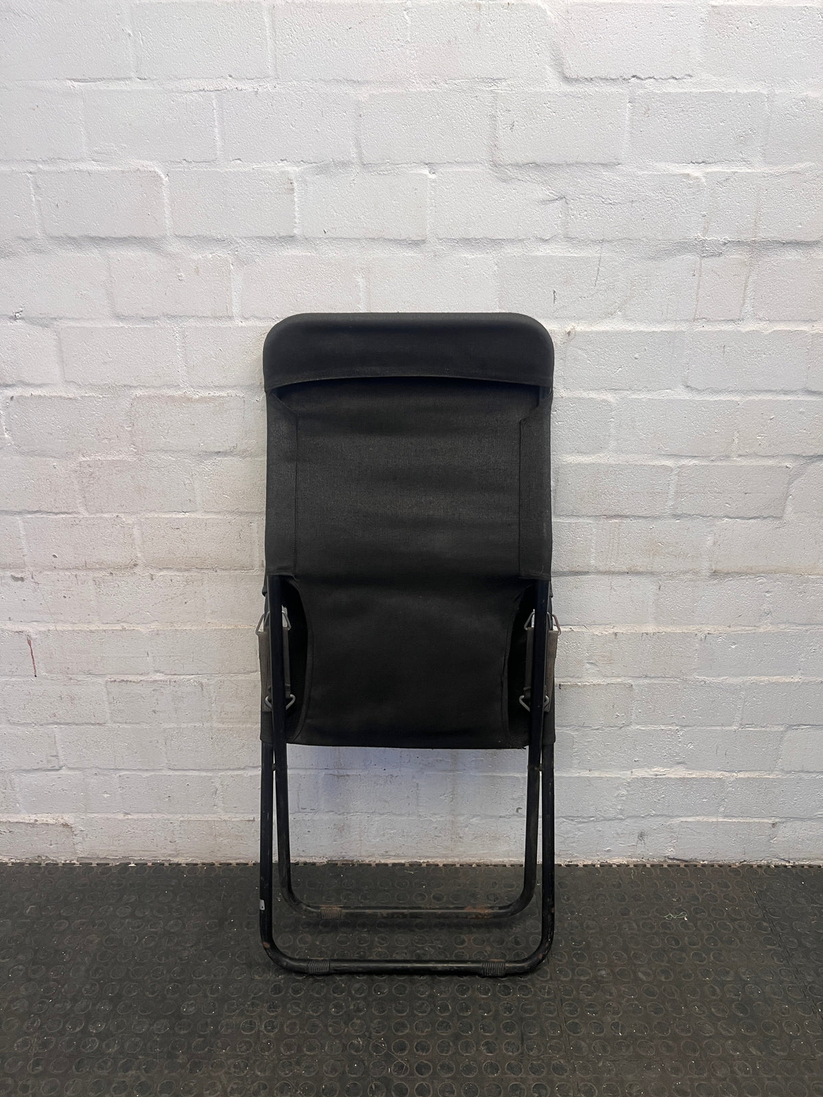 Black Outdoor Folding Chair