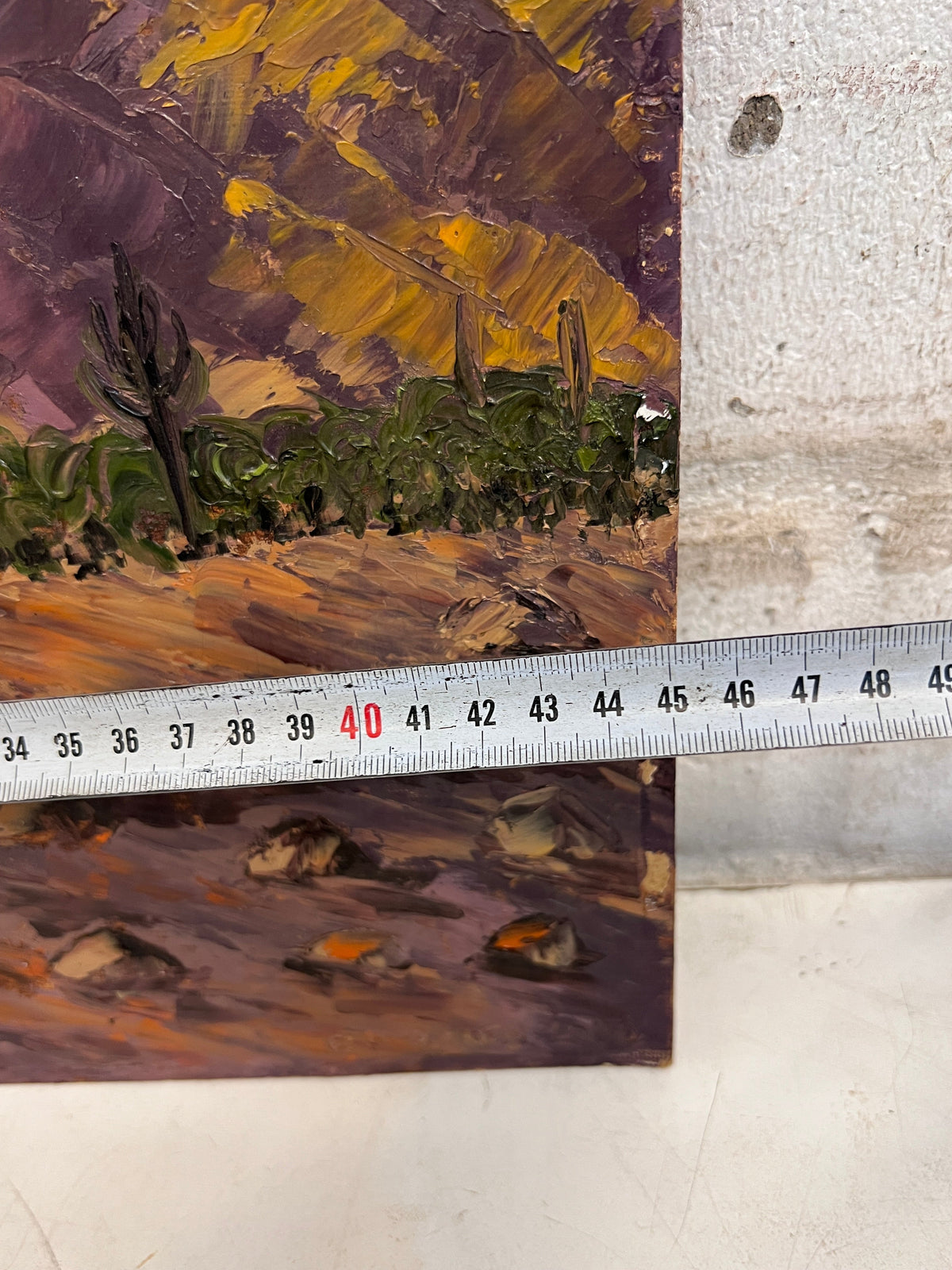 Cactus Oil Painting (No Frame)