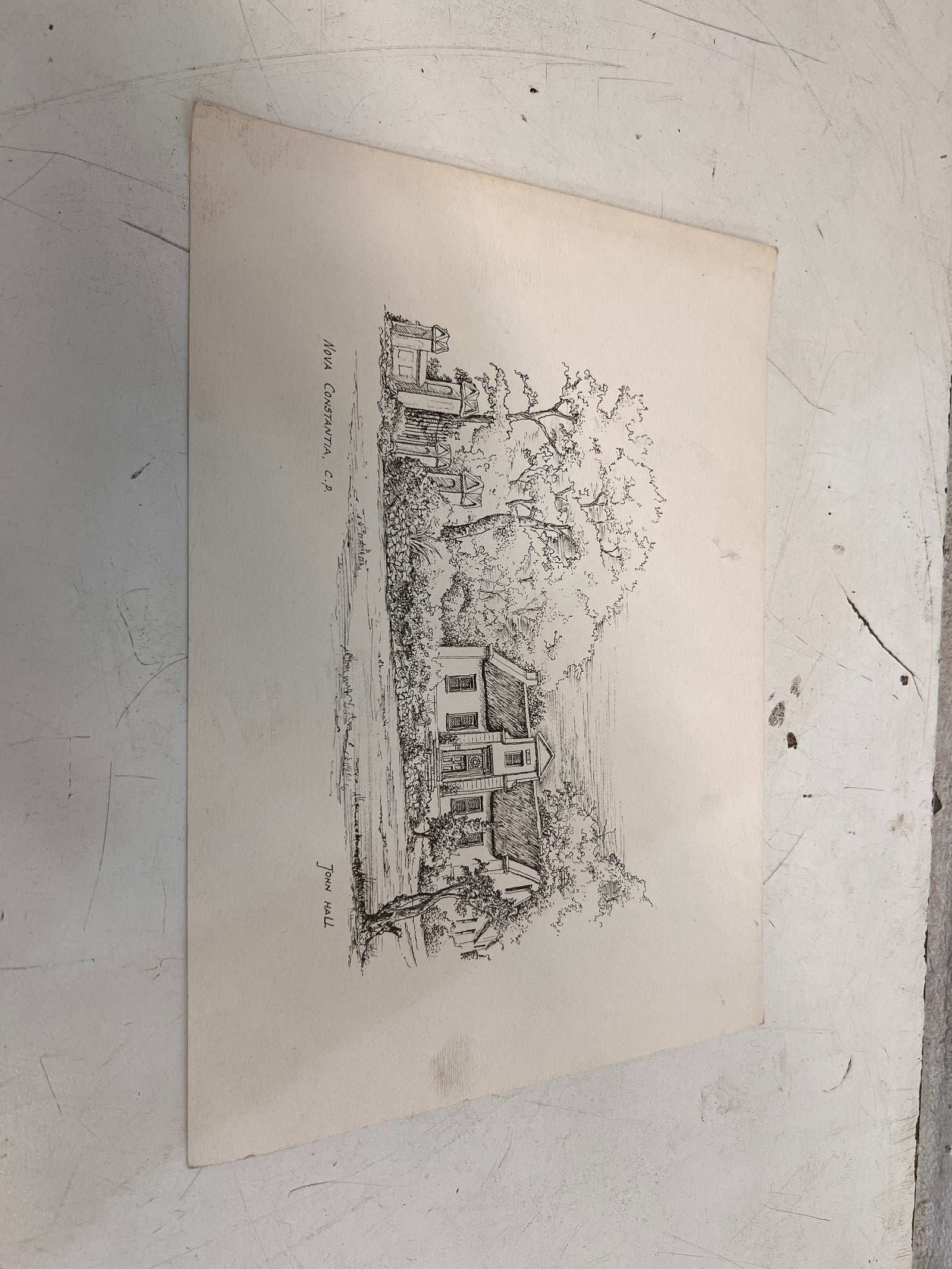 Nova Constantia Vintage Art Print