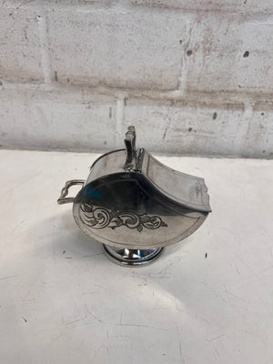 Silverplated Sugar Scuttle with Scoop