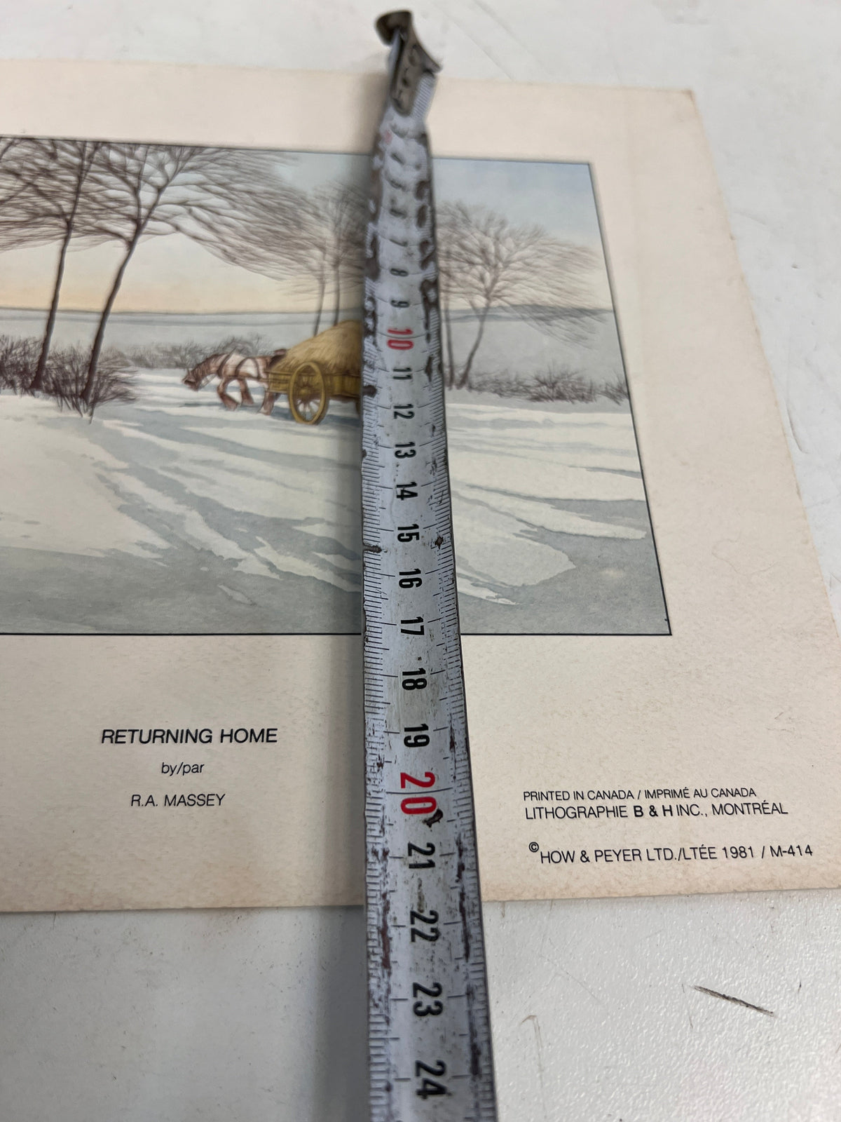 Trekking Vintage Art Print - 2ndhandwarehouse.com