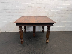 Solid Oak Ten Seater Extendable Table
