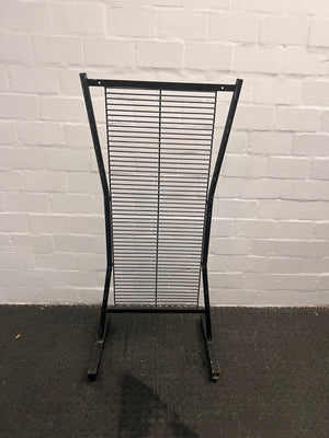 Black Stand Alone Display Rack