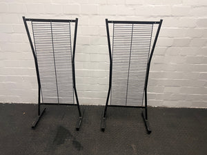 Black Stand Alone Display Rack