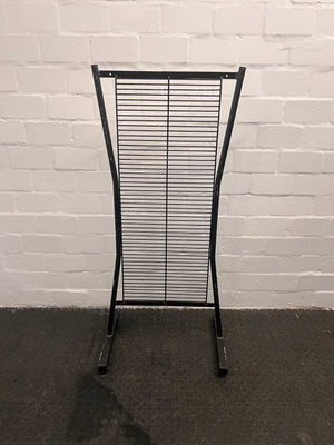 Black Stand Alone Display Rack