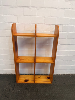 Two Tier Curved Top Bookshelf