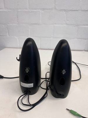 Black Desktop Speakers