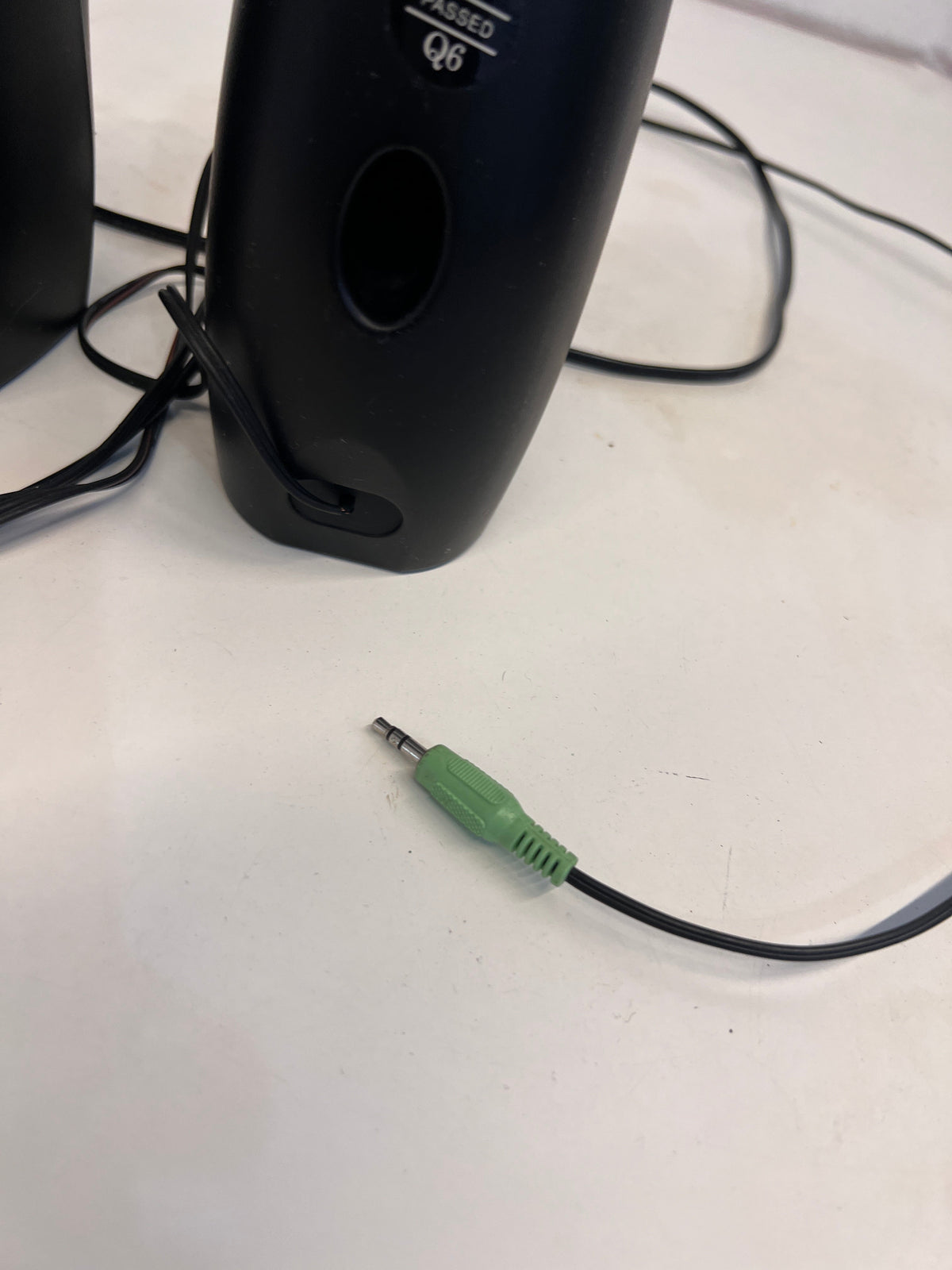 Black Desktop Speakers