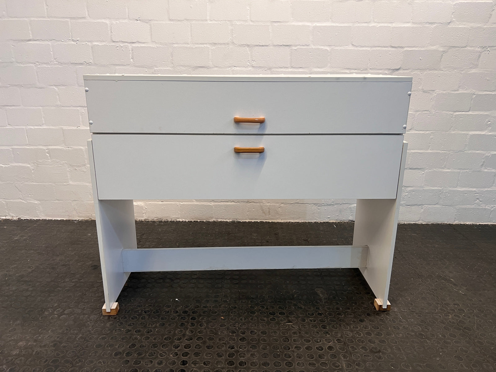 White Wooden Linen Cupboard - REDUCED