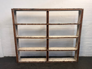 Rustic Large Bookshelf (Open Back)