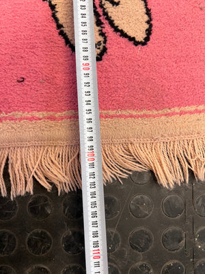 Pink Daisy Duck Rug 100 x 60cm