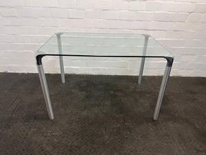 Glass Dining Table (120cm x 80cm) - REDUCED