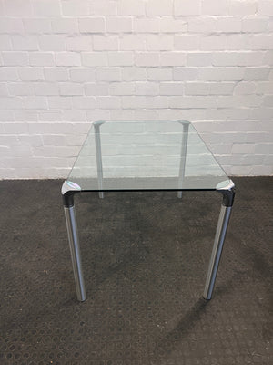 Glass Dining Table (120cm x 80cm) - REDUCED