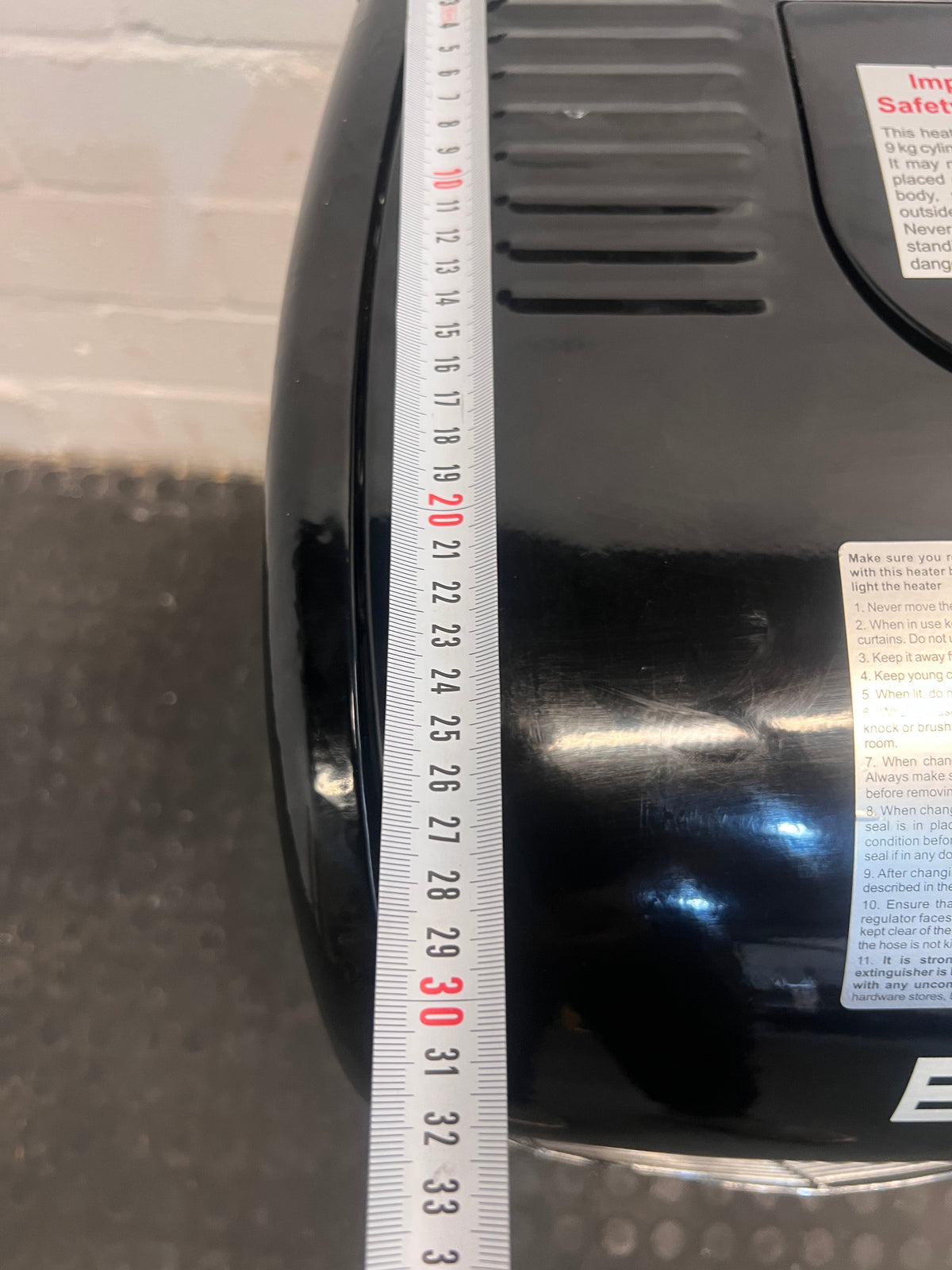 Elba Gas Heater - PRICE DROP