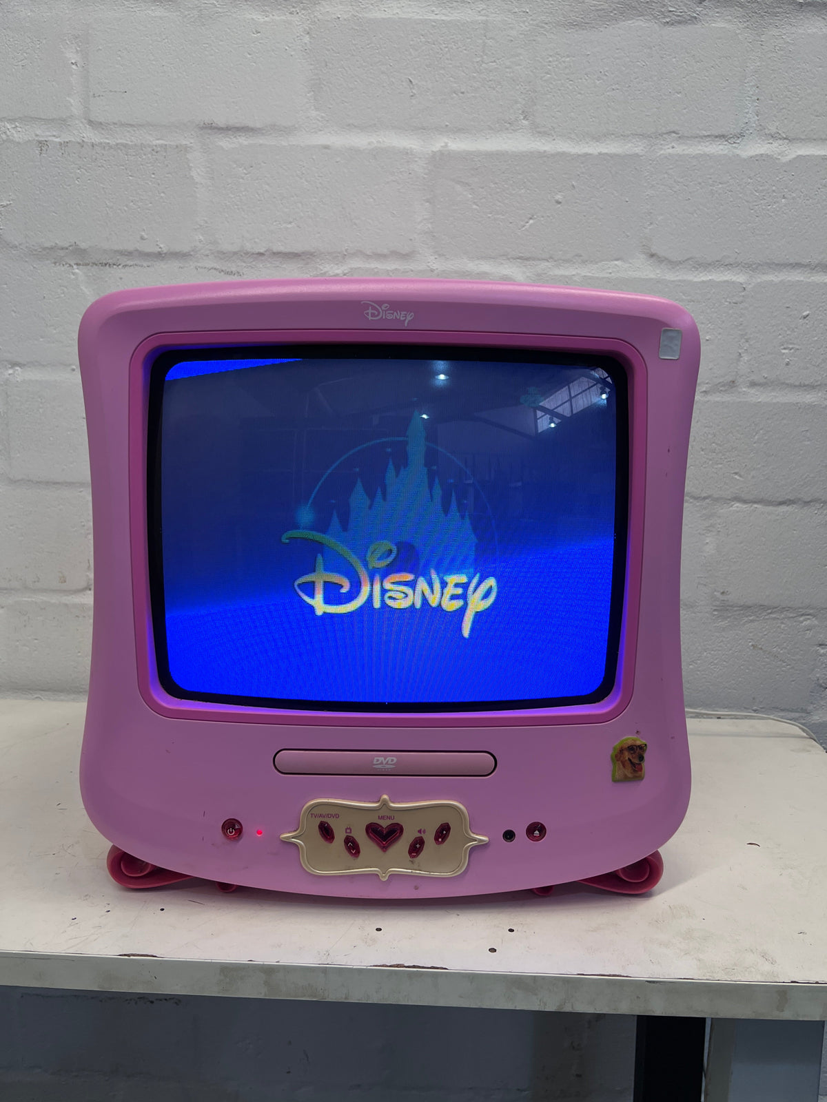 Disney Princess Kids TV and DVD Set(DVD Not Working)