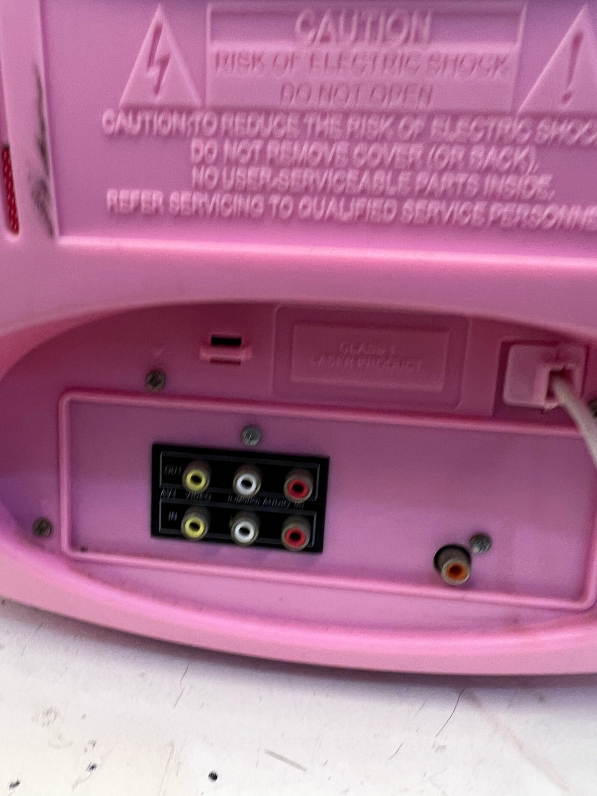 Disney Princess Kids TV and DVD Set(DVD Not Working)