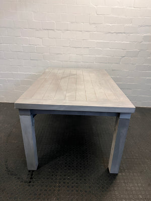 Large White Plastic Outdoor Table