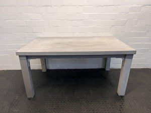 Large White Plastic Outdoor Table