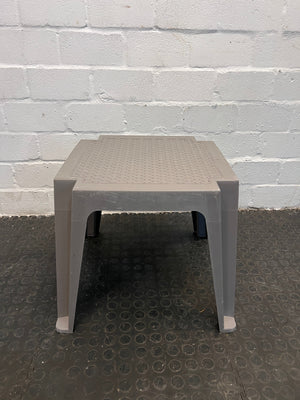 Outdoor Plastic Side Table