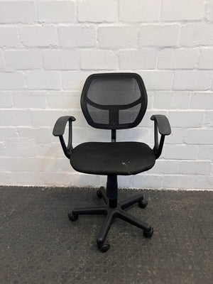 Black Mid Back Office Chair