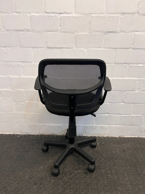 Black Mid Back Office Chair