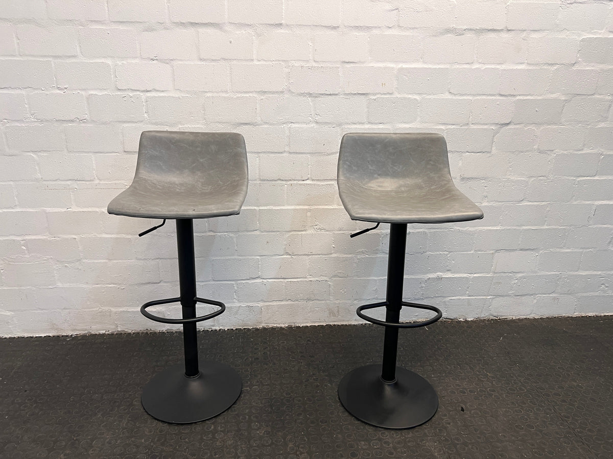 Grey Seat Bar Stool - PRICE DROP