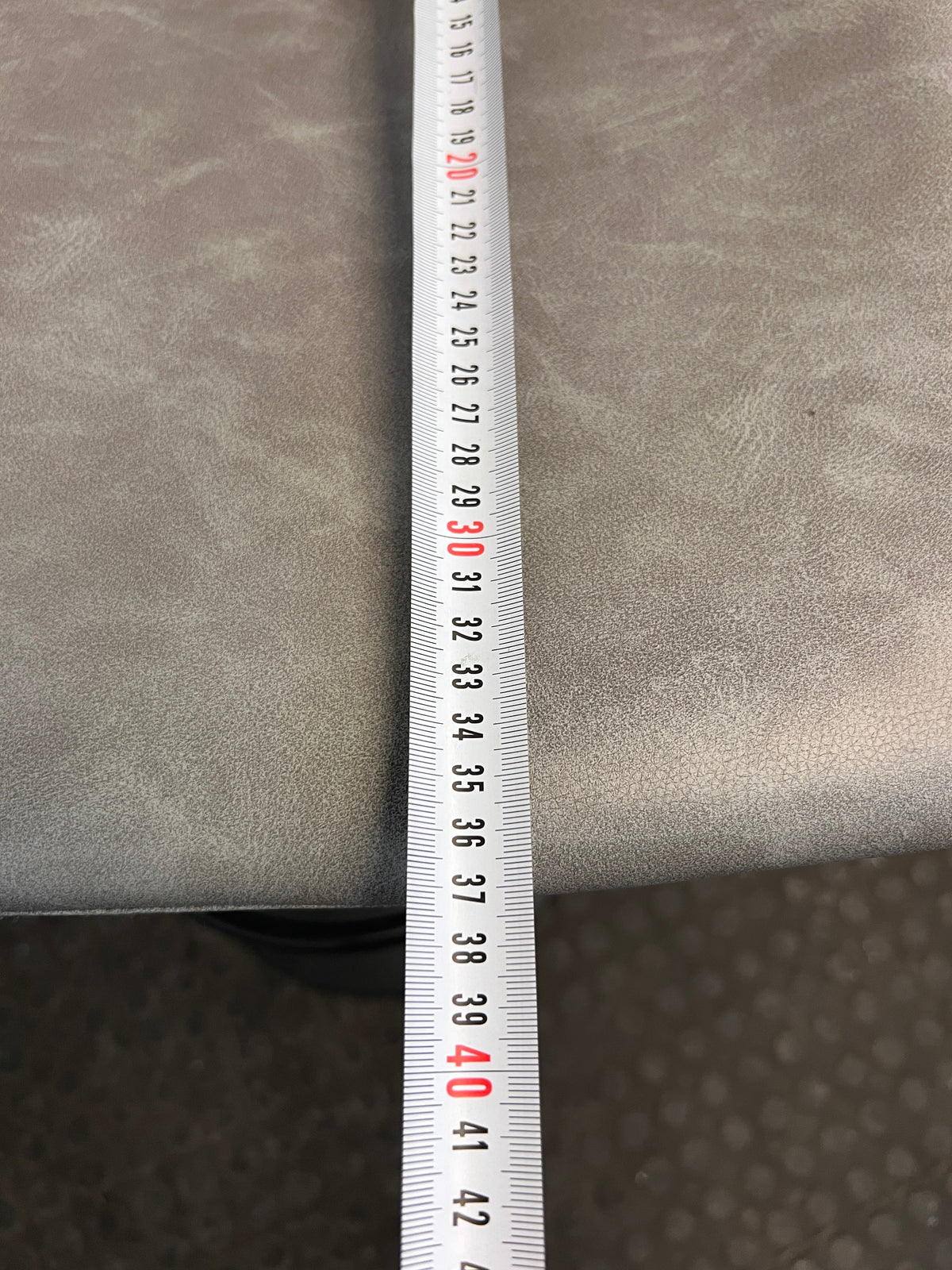 Grey Seat Bar Stool - PRICE DROP