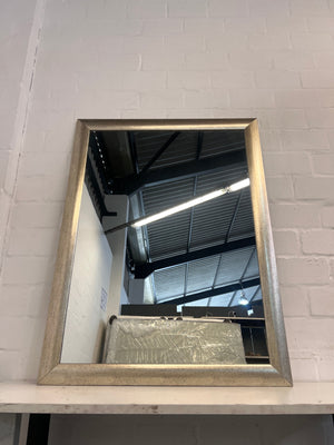 Silvery-Gold Framed Mirror (90cm x 120cm)