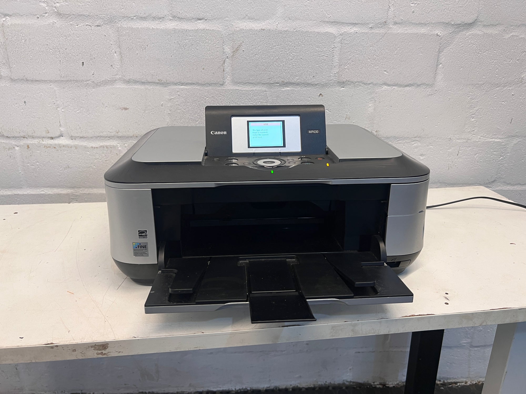 Canon MP630 Printer (Needs new printer head)