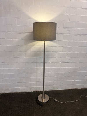 Grey Shade Standing Lamp