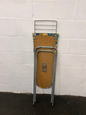 Green and Yellow Ironing Board