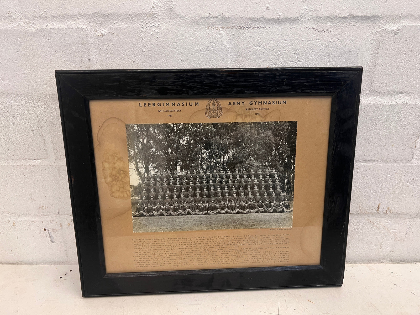 Vintage Framed Photo