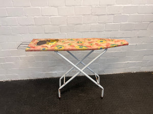 Sunflower Print Ironing Board (Hole in Fabric)