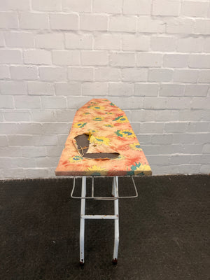 Sunflower Print Ironing Board (Hole in Fabric)