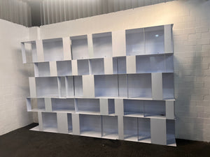 Powder-Coated Modular Bookshelf