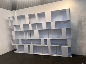 Powder-Coated Modular Bookshelf