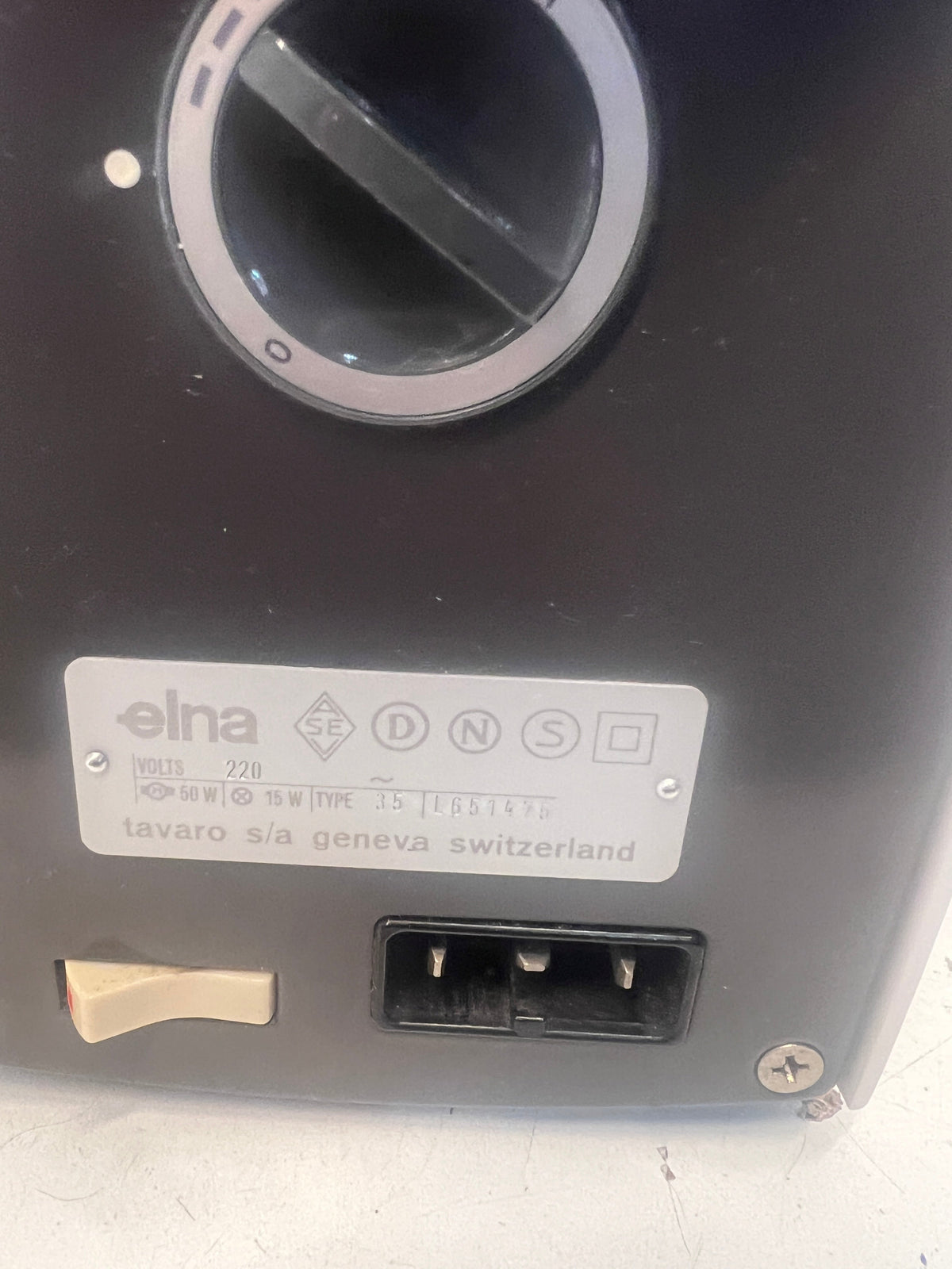 Elna Lotus SP Portable Sewing Machine