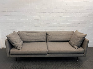 Grey Three Seater Couch - REDUCED